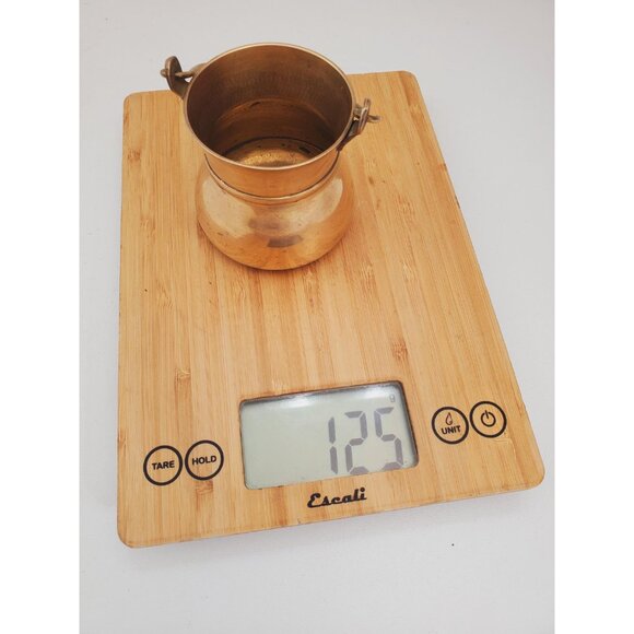 Vintage Brass Pot | Copper Cream - Sugar Bowl - Picture 8 of 10